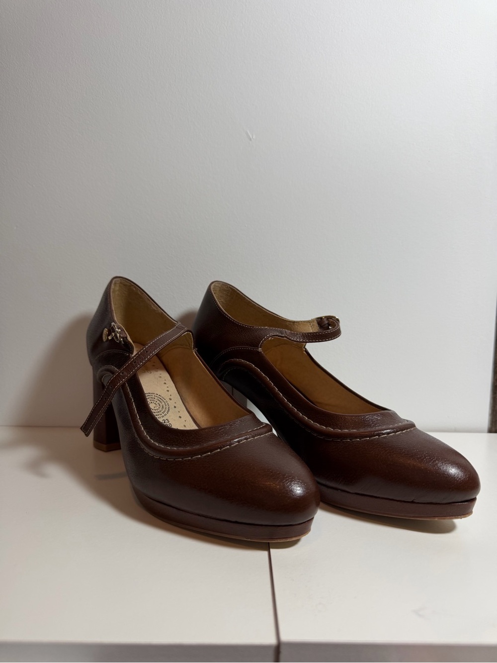 Women’s Brown Mary Jane Heels